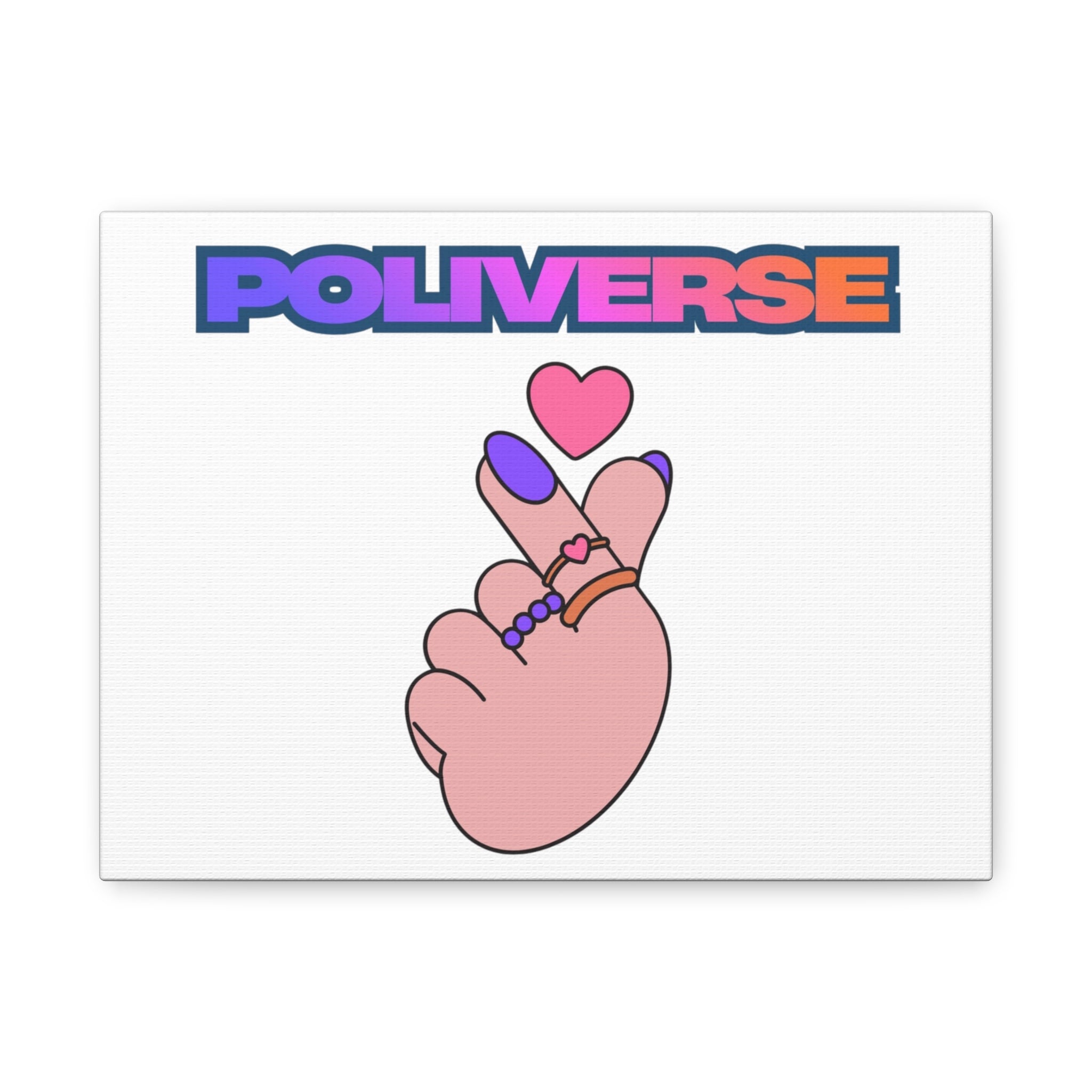 Poliverse Love Canvas