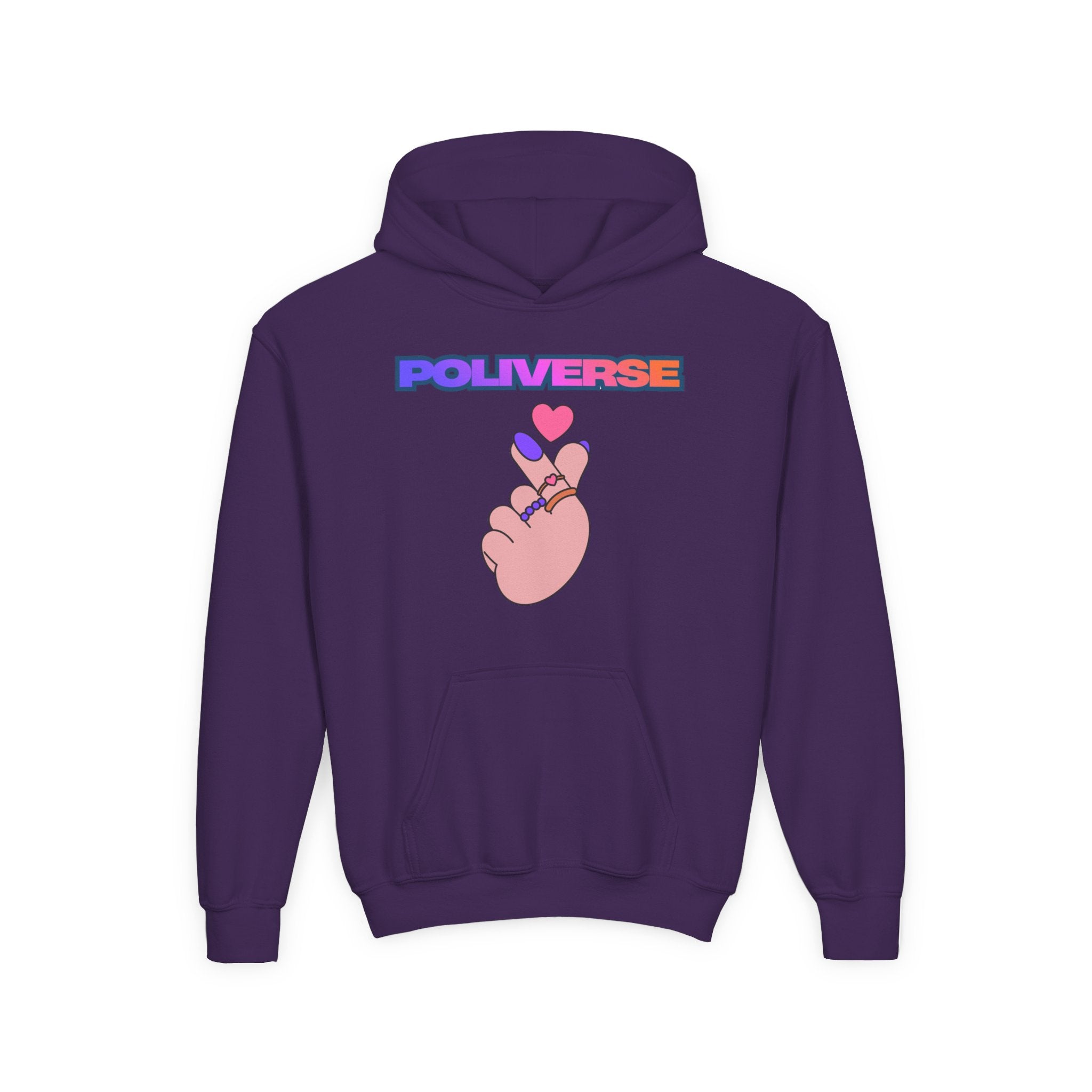 Kids Poliverse Love Hoodie