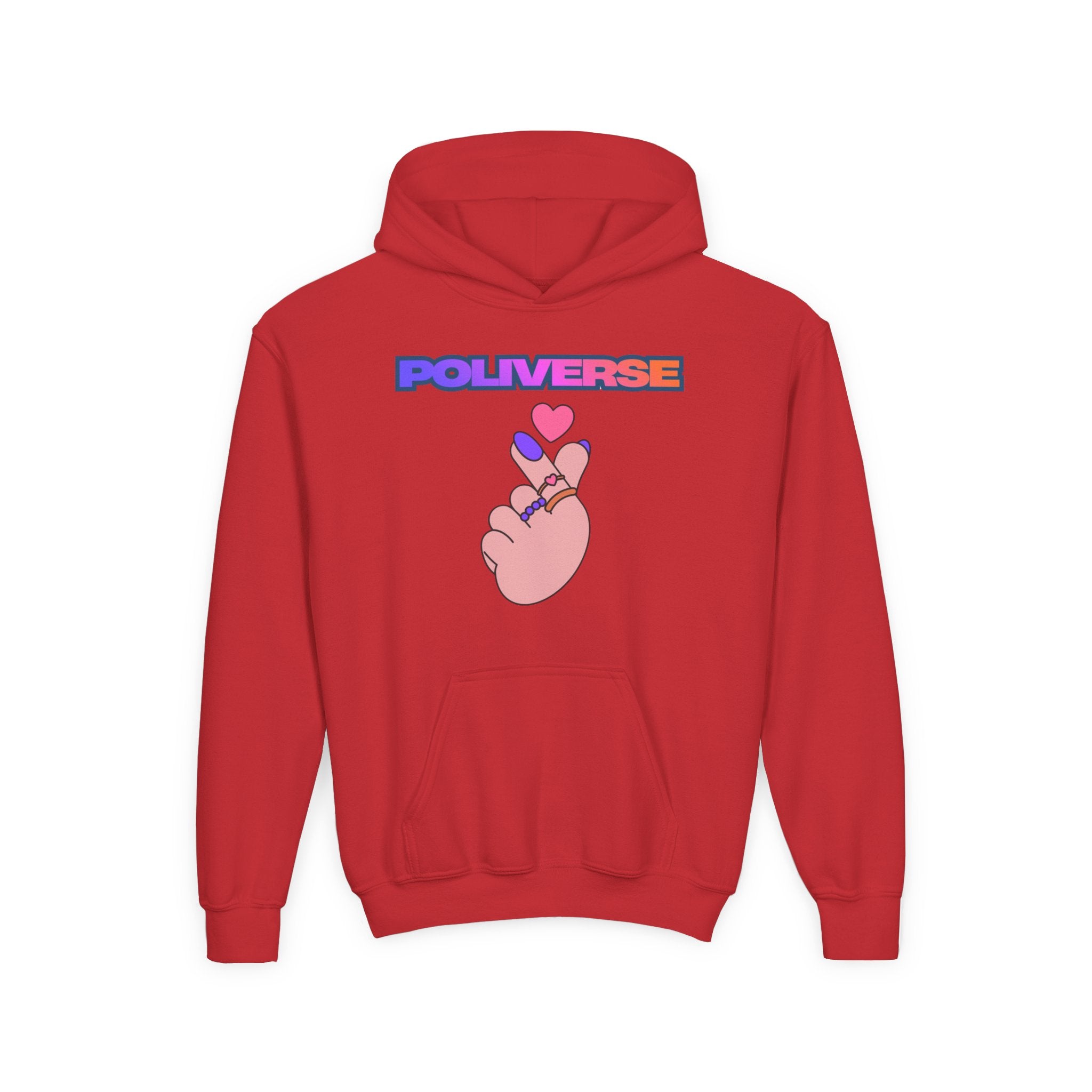 Kids Poliverse Love Hoodie
