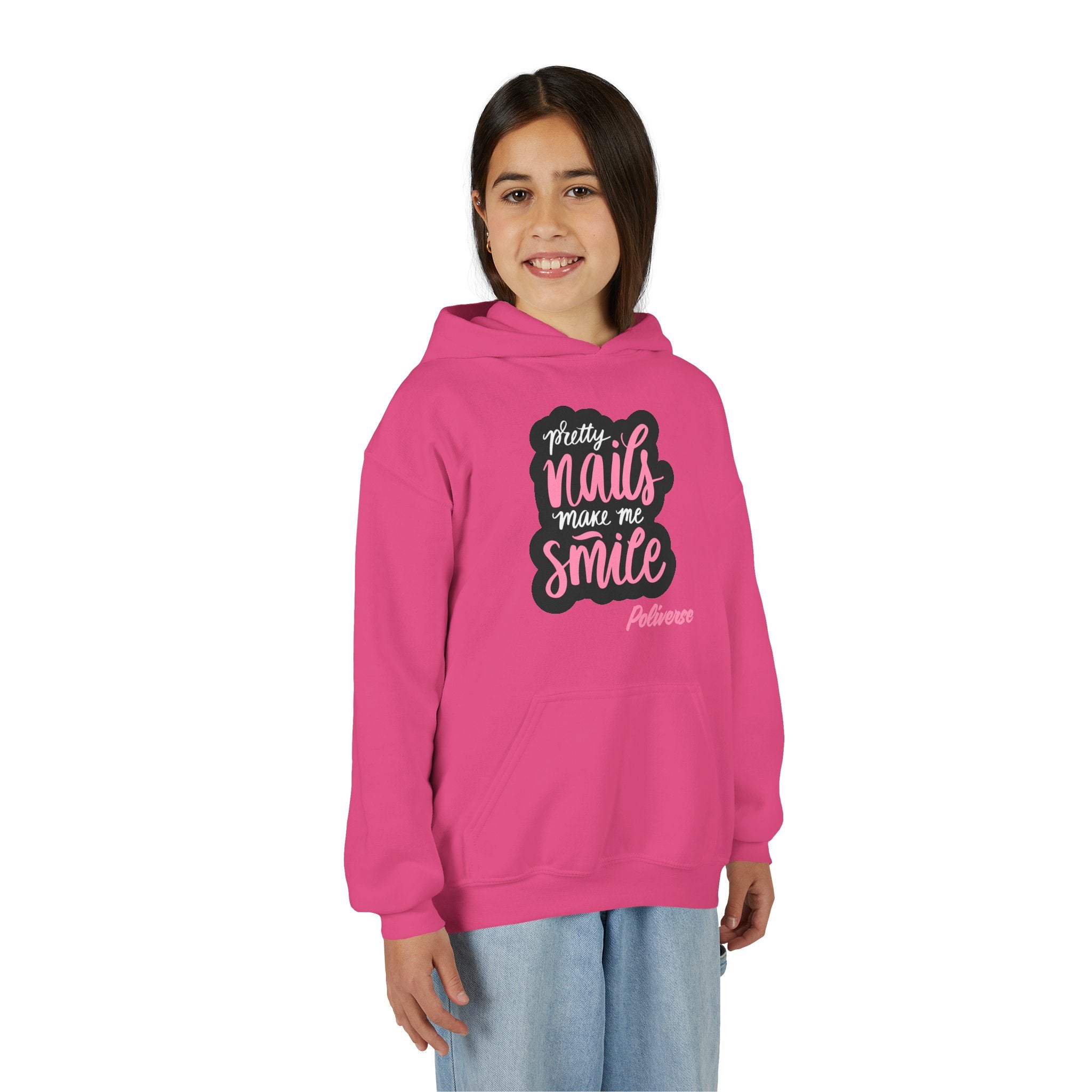Kids Pretty Nails Hoodie