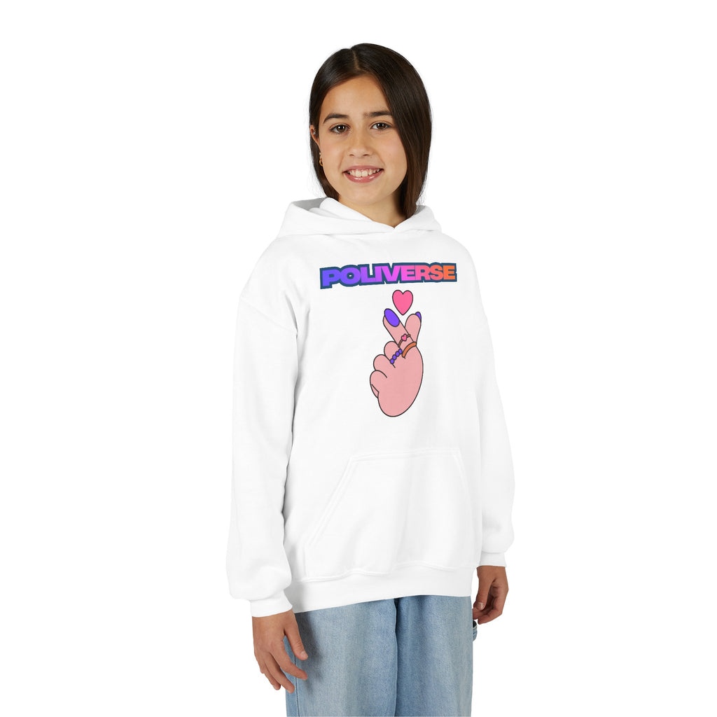 Kids Poliverse Love Hoodie